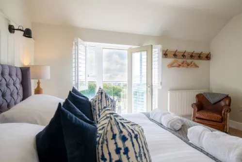 The Nest at The White Eagle - super king bedroom balcony