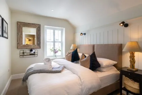 The Nest at The White Eagle - super king bedroom
