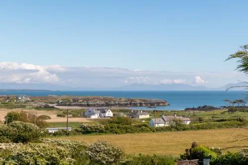 The Nest at The White Eagle - view of rhoscolyn