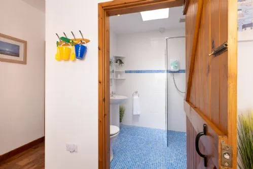 Y Bwthyn Bathroom and Hallway