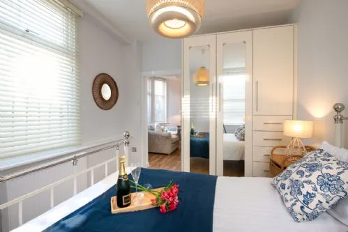 Bryn Awel Bach master bedroom