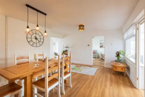 Faraway dining area