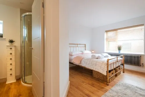 Faraway king shower room