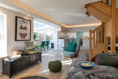 Kiloran - view to sunroom and kitchen