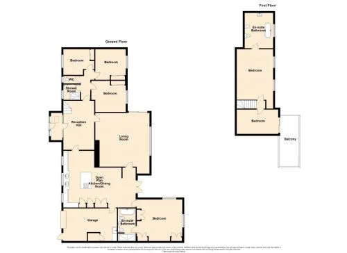 White Cottage Floor Plan
