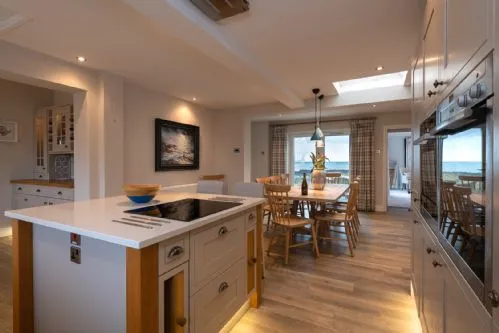 White Cottage Kitchen Island