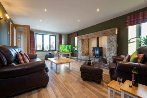 Ty Rhos Newydd Living Room