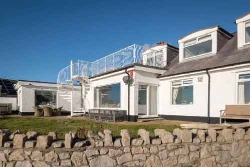 White Cottage Back of the house
