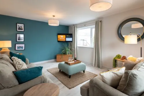 Kittiwake Cottage - living room