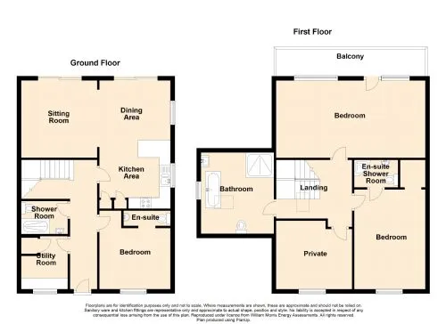 Porth Crigyll - Floor plan