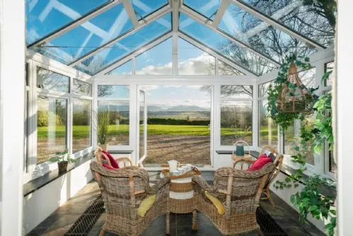 Ty Fferam Bailey Conservatory Entrance