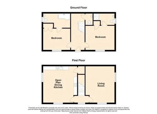 Kittiwake Cottage floorplan