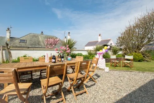 Ty Traeth Outside Table