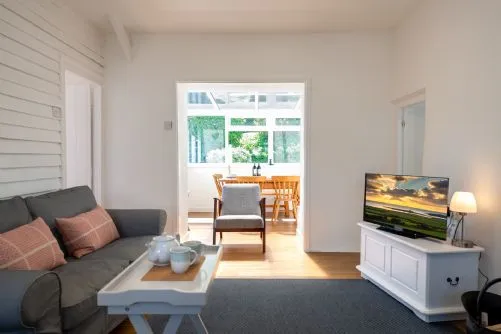 Ty Capel Bach Living Room to Conservatory
