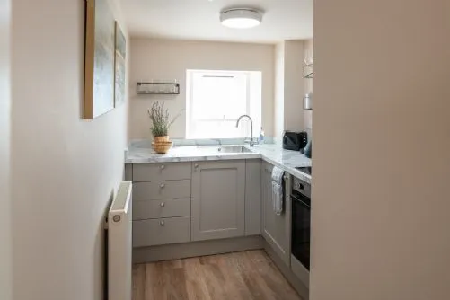 The Little Nest - view into kitchen