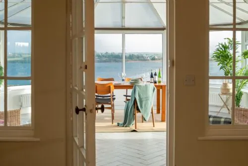 Twn Pwll View into Conservatory