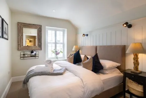 The Roost - The Nest at The White Eagle - super king bedroom