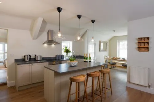 The Roost - The Nest at The White Eagle - kitchen and kitchen island