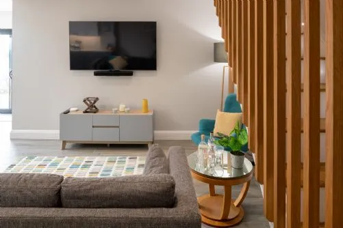 Fronallt - living room from stairs