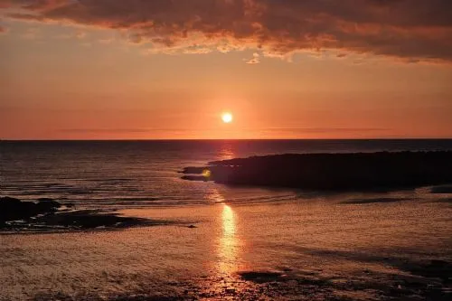 Sunset on Rhosneigr beach