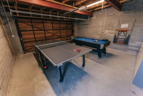 Cool Waves games room/garage