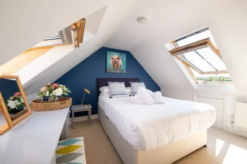 Bwthyn Branwen Upstairs Master bedroom