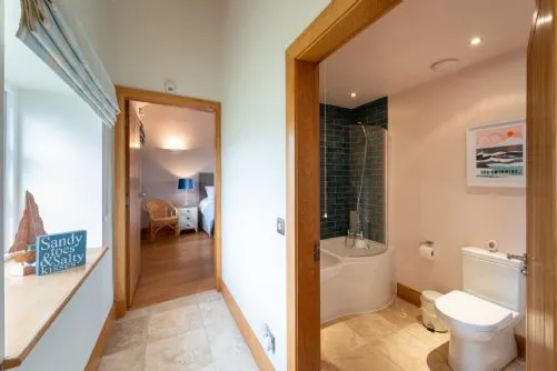 No. 9 The Dairy hall to bathroom