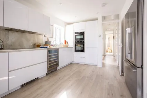 Hafan Kitchen from Dining Room 