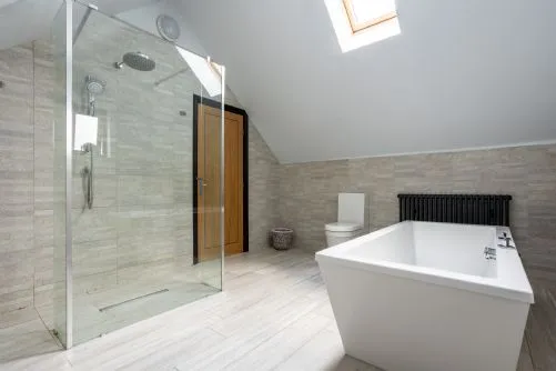 Porth Crigyll Bathroom Door