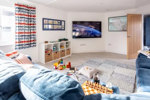 The Old Pottery Games Room TV