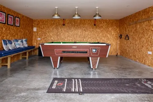 Ty Rhos Newydd Games Room View