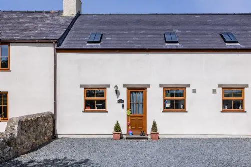 Y Stabl Front Door - Llanfaelog