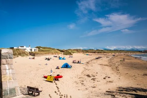 Surf's Edge - Rhosneigr, Main beach