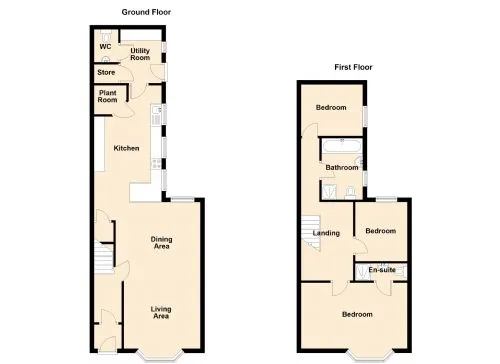 Ty'r Mor Floorplan