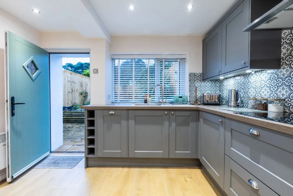 Kite Cottage - Kitchen Back Door