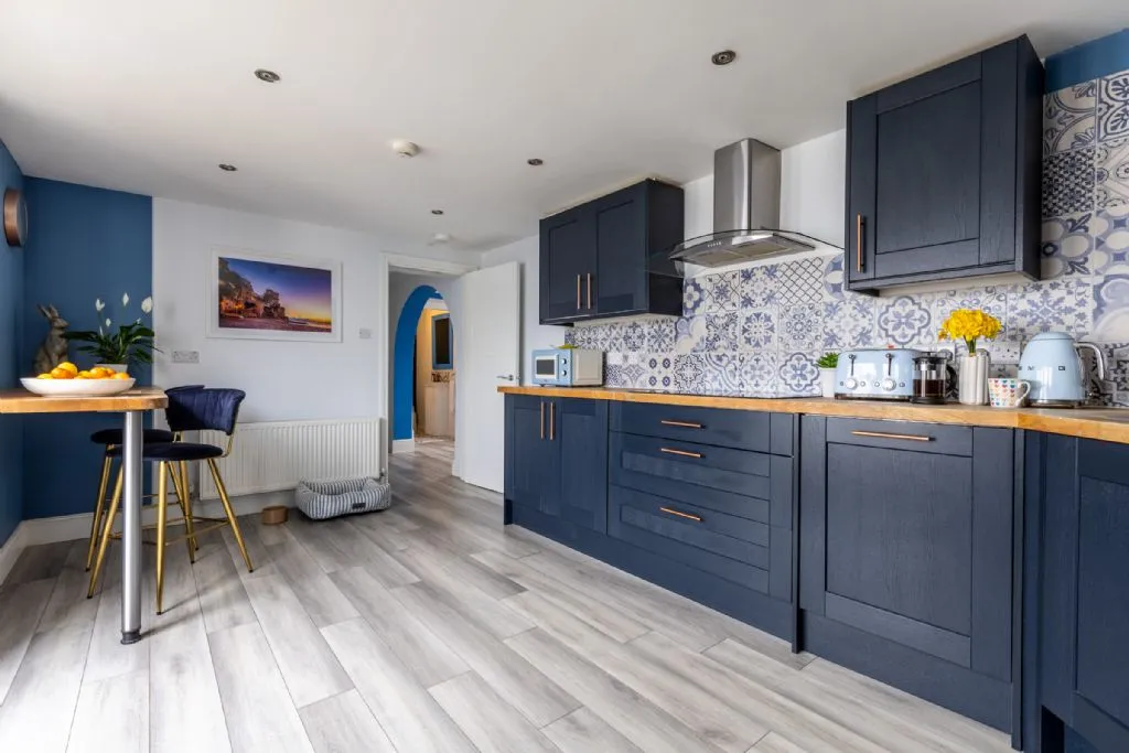 Coed Y Llan Kitchen to hallway
